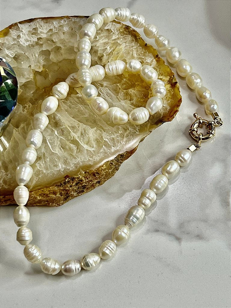 Colar Pérola Barroca