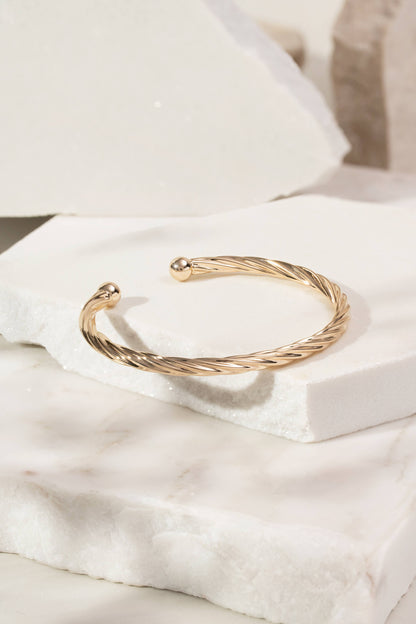 Pulseira Bracelete Banho Ouro 18K