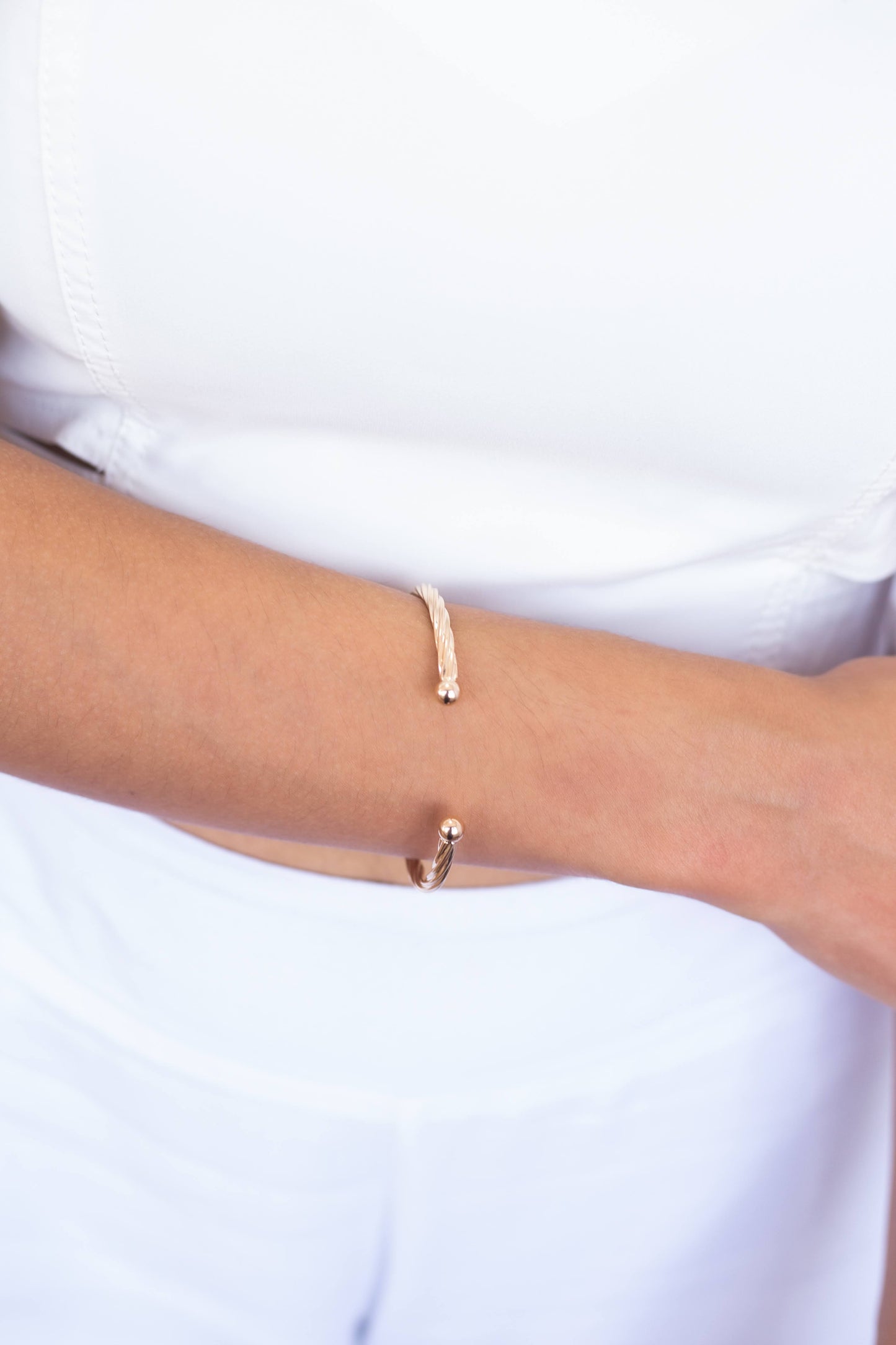 Pulseira Bracelete Banho Ouro 18K