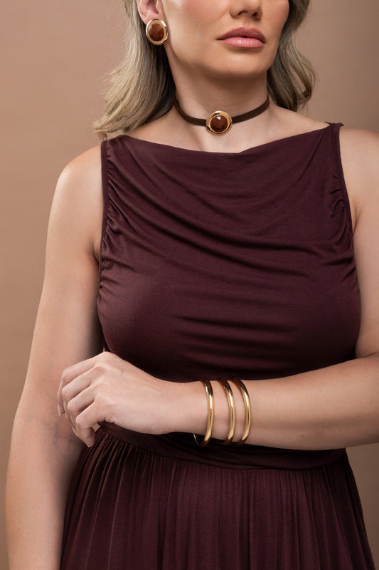 PULSEIRA BRACELETE FINO BANHO OURO 18k