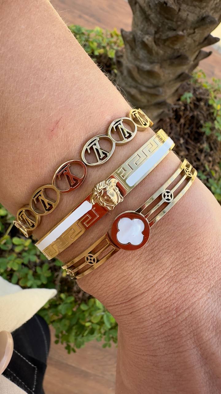 PULSEIRA BRACELETE INOX L-V