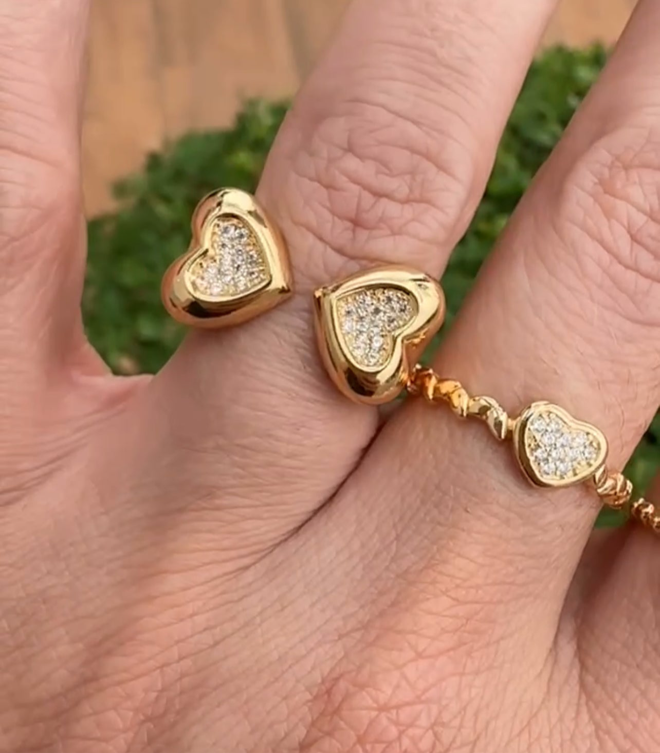 ANEL REGULAVEL CORAÇÃO