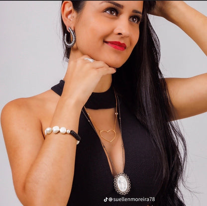 Pulseira Pérolas Água Doce