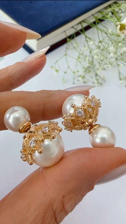 Brinco Dior Trabalhado