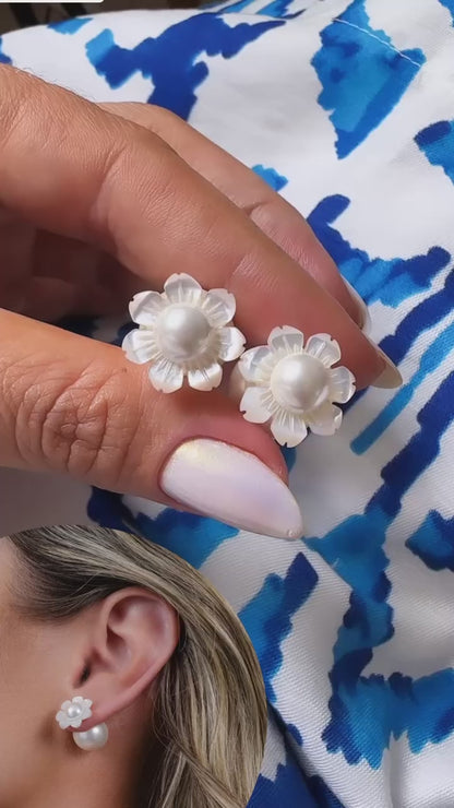 Brinco Dior Flor