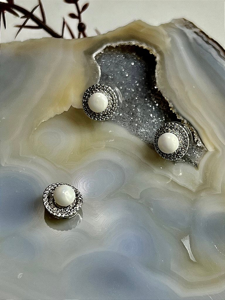 Brinco Cristal Pérola