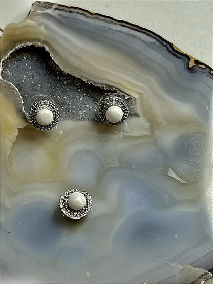 Brinco Cristal Pérola