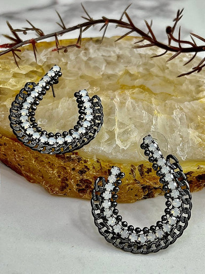 Brinco Corrente Zircônia Nude