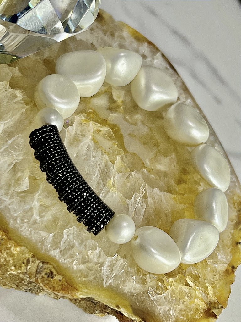 Pulseira Pérolas Água Doce